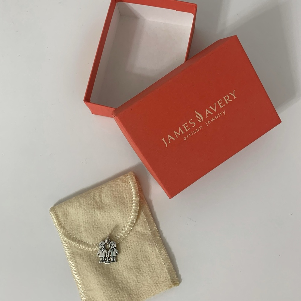 James Avery two girls charm
